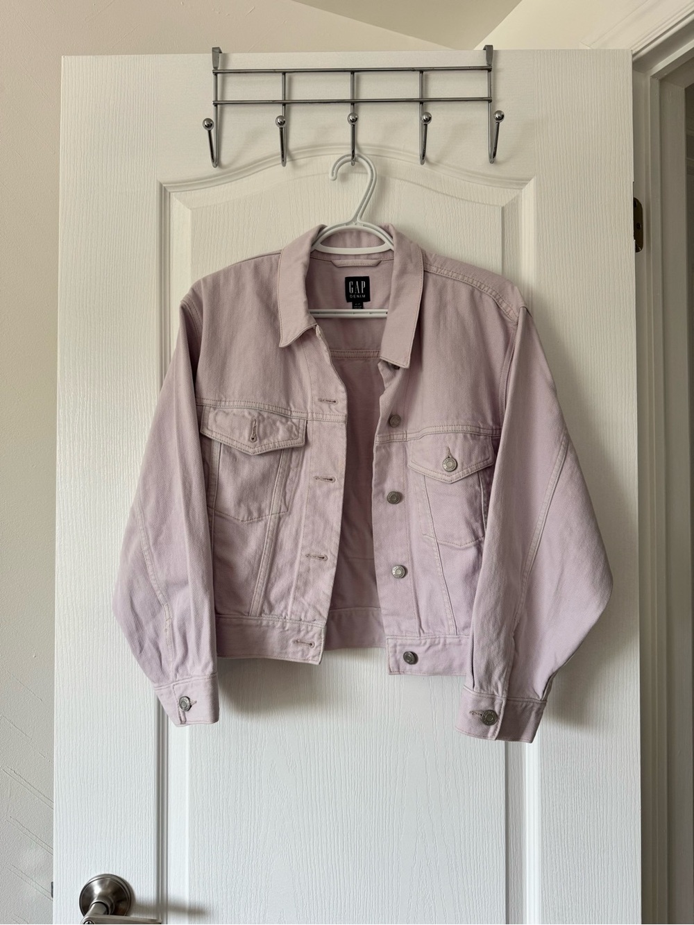 Gap pastel purple denim jacket